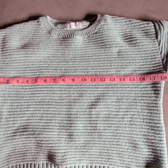 Mango mint green sweater | Size 11-12 - Picture 8 of 16
